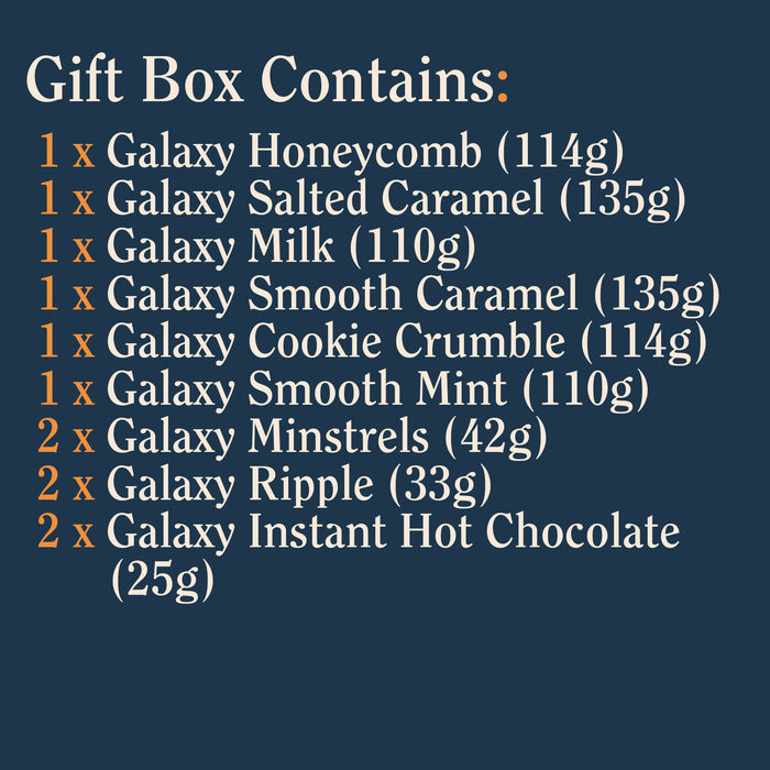Galaxy Chocolate Gift Set Box