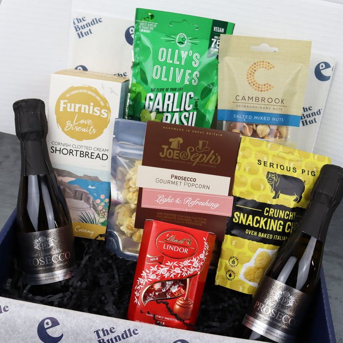 Prosecco & Treats Hamper Gift Box