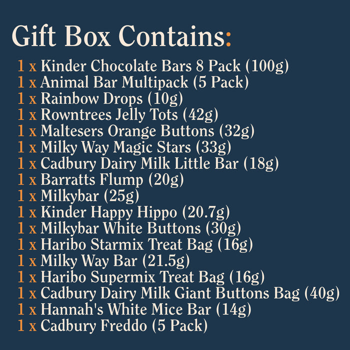 Kids Sweets & Chocolate Hamper Box