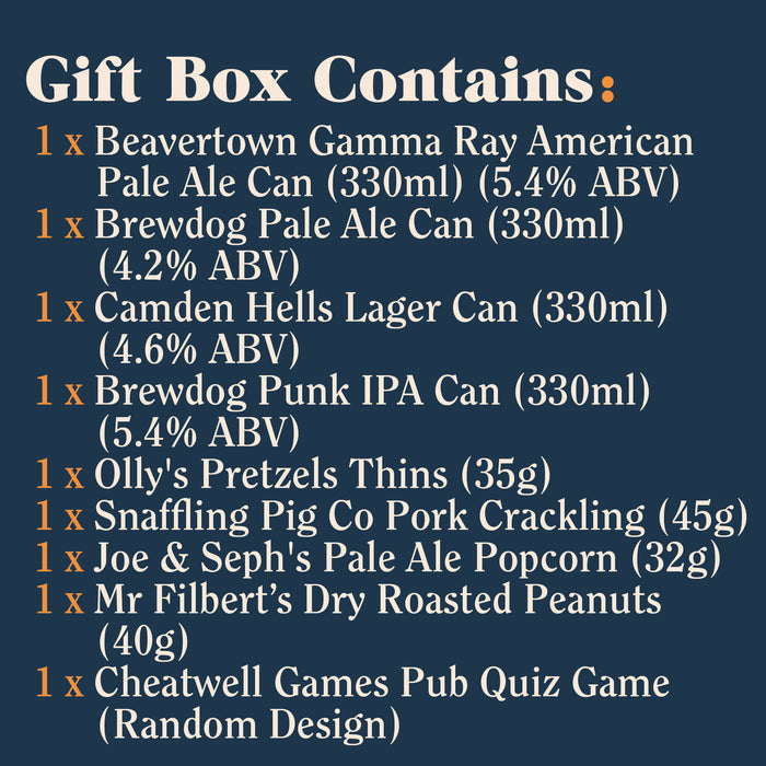 Beer 'Pub in a Box' Gift Box