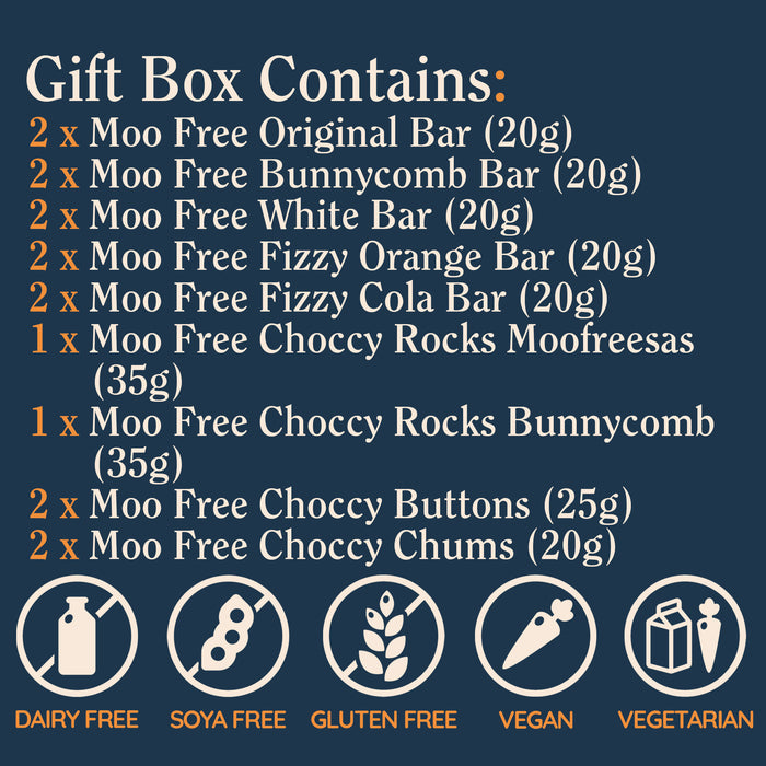 Moo Free Chocolate Hamper - Dairy Free, Gluten Free & Vegan Gift Box