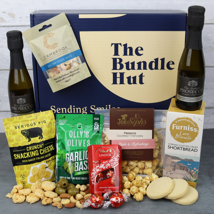 Prosecco & Treats Hamper Gift Box