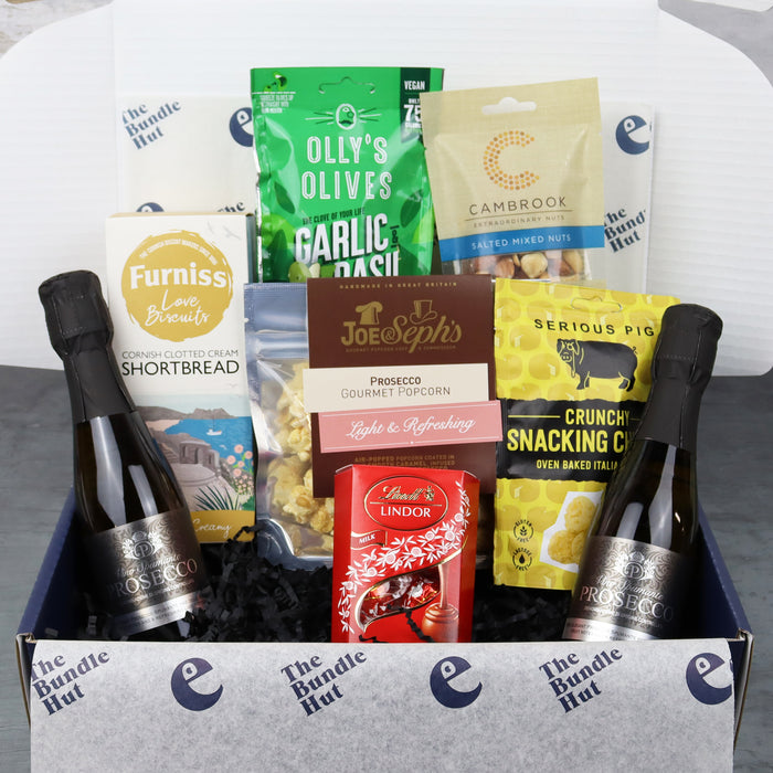 Prosecco & Treats Hamper Gift Box